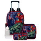 Mochila Infantil Escolar Rodinha Reforçado Para Menino Kit Mochila Infantil Escolar Rodinha Reforçado Para Menino Kit