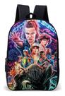 Mochila Infantil Escolar Simples Tema Mundo Invertido Onze