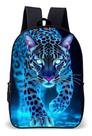 Mochila Infantil Escolar Simples Tema Tigre Vibrantes Cores