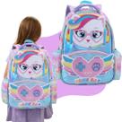 Mochila Infantil Escolar Volta Aulas Passeio Game Cat Gatinho Menina Criança