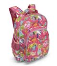 Mochila Infantil Feminina 4 divisões LS MO3146 estampa Pôneis