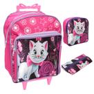 Mochila Infantil Feminina Gata Marie Creche Envio Imediato
