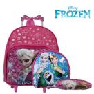 Mochila Infantil Feminina Rodinha Frozen P Envio Imediato