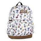 Mochila Infantil INTIMO Peanuts - Snoopy, Charlie Brown e Sally