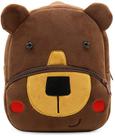 Mochila Infantil Ladyzone Zoo Urso Unissex - Pré-escolar