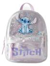 Mochila Infantil Lilo & Stitch Com 2 Bolsos Zara Rosa