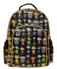 Mochila Infantil Masculina 4 divisões LS MO4139 estampa animais