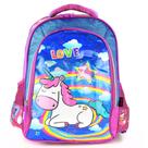 Mochila Infantil Menina Escolar de Costas Unicórnio