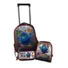Mochila Infantil Menino Clio de Rodinha FT7078K Monstrinhos Mochila Infantil Menino Clio de Rodinha FT7078K Monstrinhos