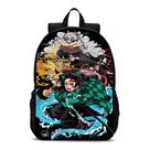 Mochila Infantil Meninos Anime Demon Slayer Personagens Bolsa Tanjiro Kamado Novidade