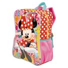 Mochila Infantil Minnie 19M Escolar Meninas Costas Tam G