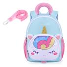 Mochila infantil mommore Unicorn de 2 a 4 anos resistente à água