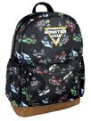 Mochila Infantil Monster Jam Trucks - Dragon, Zombie e Grave Digger Megalodon