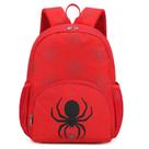 Mochila infantil Octsky Spider vermelha resistente à água 33x25x11cm