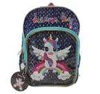 Mochila Infantil Passeio Escolar Unicorn Dream Big