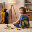 Mochila Infantil Patrulha Canina Chase Spy Tamanho P Azul Escolar Resistente Infantil