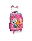 Mochila infantil patrulha canina skay e everesty feminino com carrinho