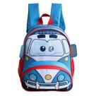 Mochila Infantil Pets Kombi Azul