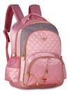 Mochila Infantil Princesa Corrente Sweet Queen Original Clio