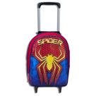 Mochila Infantil Rodinha menino Masculina Escolar Reforçada- Lançamento Spider