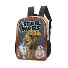 Mochila Infantil sem Roda M Luxcel Star Wars Laranja Mochila Infantil sem Roda M Luxcel Star Wars Laranja