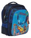 Mochila Infantil Stitch 3d Grande Alça Costas Volta As Aulas