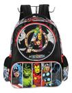 Mochila Infantil Vingadores Avengers Homem De Ferro Com Led