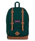 Mochila JanSport Cortlandt Deep Juniper, capa para laptop de 15"