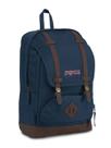 Mochila JanSport Cortlandt em material sintético azul marinho para laptop de 15"