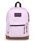 Mochila JanSport Right Pack Durable com capa de laptop de 15" rosa