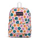 Mochila Jansport Superbreak Funky Floret 26l Floral Verde/Rosa/Laranja