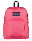 Mochila JanSport SuperBreak Plus Pop Pink 26L com capa para laptop Mochila JanSport SuperBreak Plus Pop Pink 26L com capa para laptop