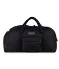 Mochila JanSport Weekender Média - Preta - Ideal para Viagens e Academia