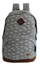 Mochila Jeans Escolar Femina Estampada Juvenil Resistente