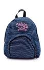 Mochila Jeans Poá Mochila Jeans Poá