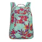 Mochila Juvenil Casual Clio Style Estampa Florida para o Dia a Dia Escola Trabalho Viagens Design Moderno