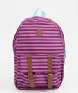 Mochila juvenil Clio com detalhes frontal em fivela Mochila juvenil Clio com detalhes frontal em fivela