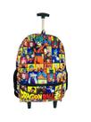 Mochila juvenil com rodas dragon ball