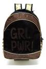 Mochila Juvenil Costas Brilhos Tam G Feminina Glitter
