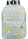 Mochila Juvenil Costas Swiss Notebook Feminina Bichinho Bird