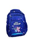Mochila juvenil lilo e stitch azul