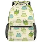 Mochila Kaifanee Frog impermeável de 16 polegadas para mulheres, homens e crianças