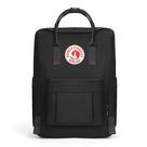 Mochila KALIDI Casual Laptop, mochila de acampamento de 15 polegadas preta