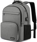 Mochila Kamater preta para escola, faculdade com laptop de 15,6"