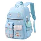Mochila KIDNUO para meninas, laptop de 15,6 polegadas, azul escolar