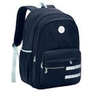 Mochila Kika Escolar Feminina Lovers Juvenil Grande Trabalho Cor:Azul