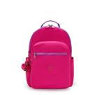 Mochila Kipling Seoul 15 para laptop para mulheres resistente à água