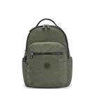 Mochila Kipling Seoul 27L Verde Militar