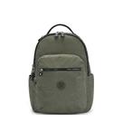 Mochila Kipling Seoul Green Moss Verde
