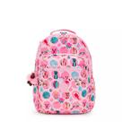 Mochila Kipling Seoul para laptop de 15" com alças acolchoadas e durável Mochila Kipling Seoul para laptop de 15" com alças acolchoadas e durável